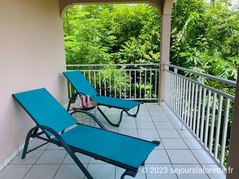 Vue côté mangrove de notre charmante maison d’hôtes, relaxation assurée.